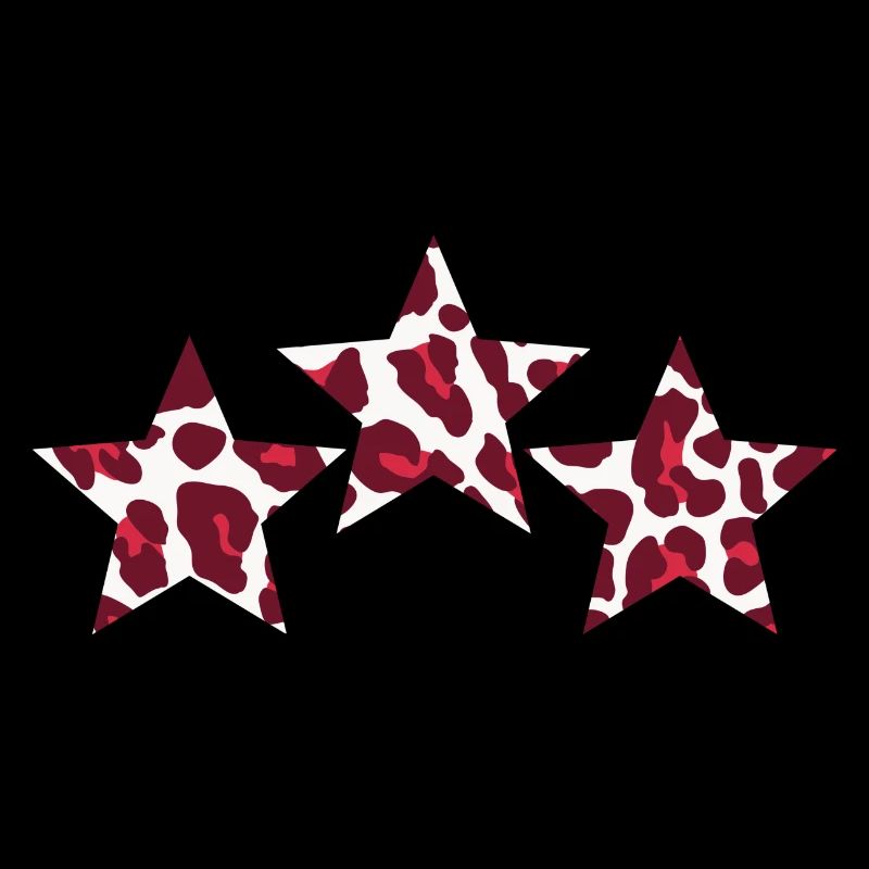 Etoile leopard imprimer