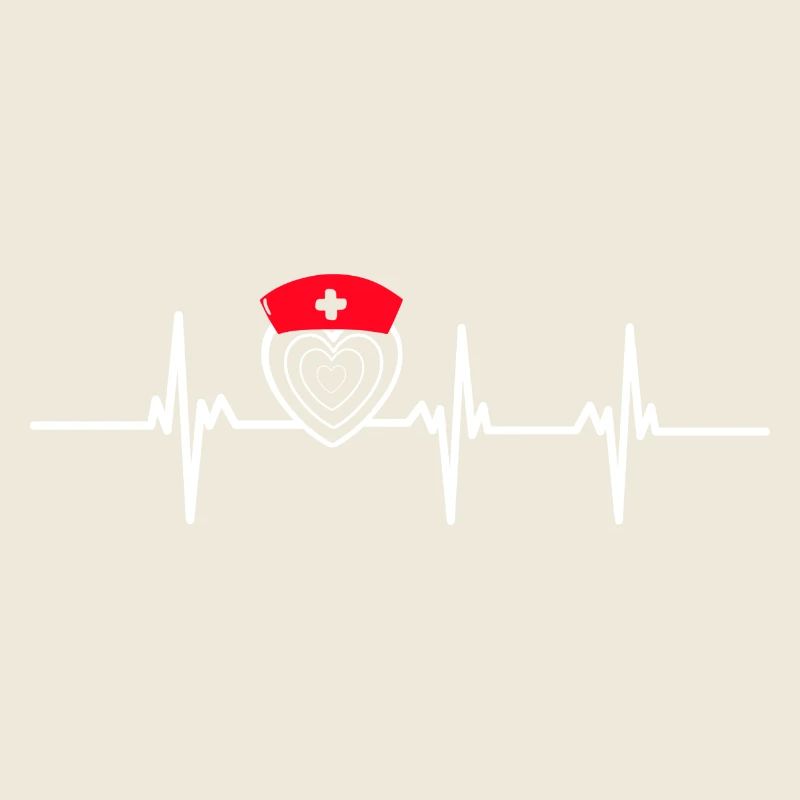 Herzschlag-Krankenschwester