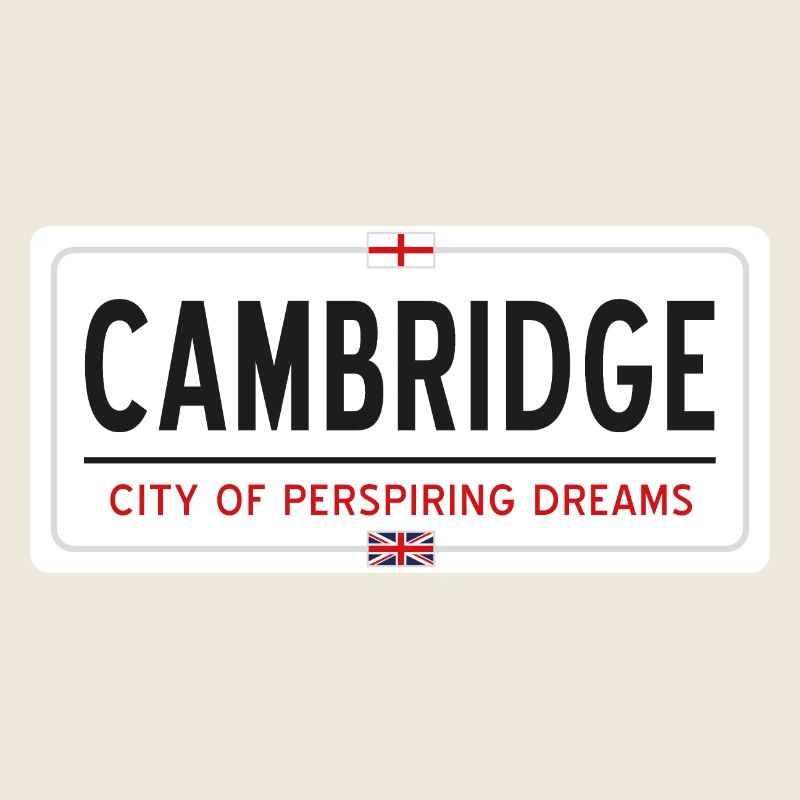 Panneau de la ville de Cambridge
