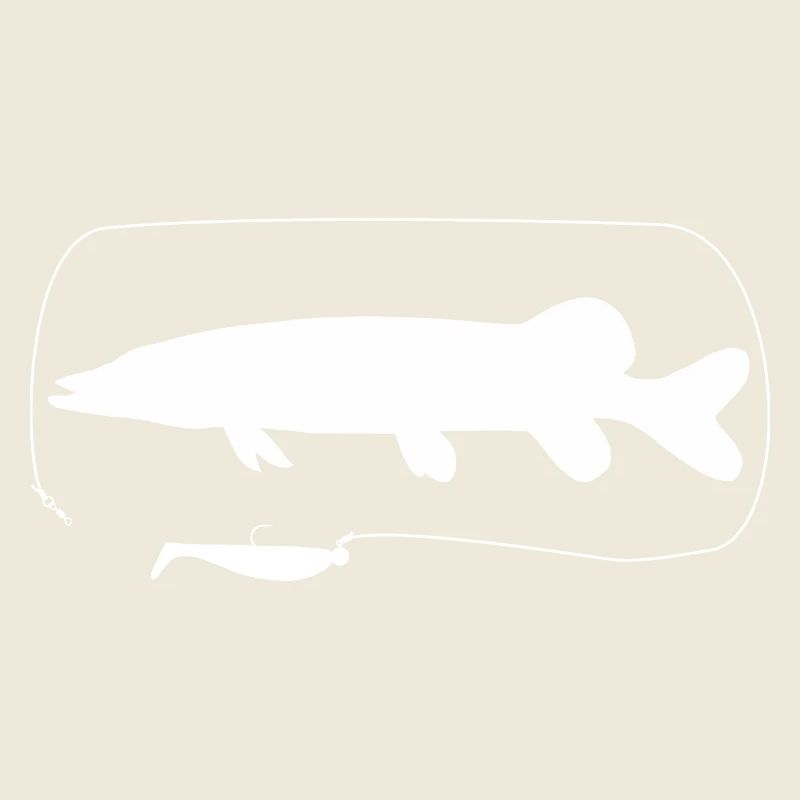 Hecht mit Gummifisch