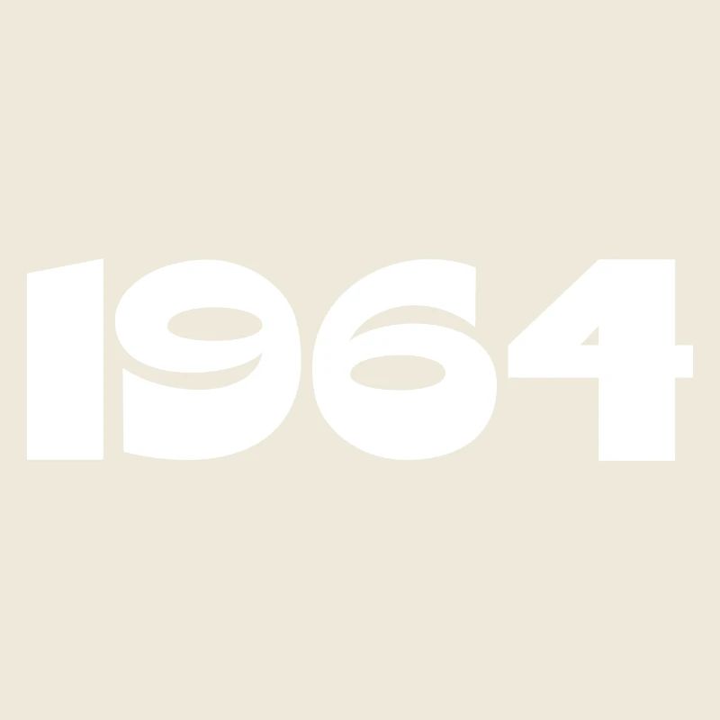 1964 60.Geburtstag Vorlage personalisieren