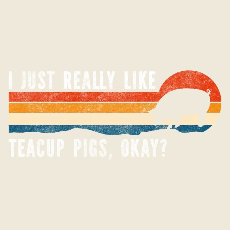 Teacup Ringelschwanz Schwein