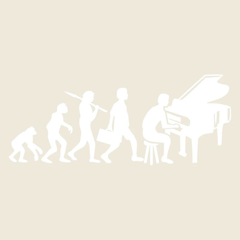 Evolution Touches d’instrument de piano Jouer de la musique
