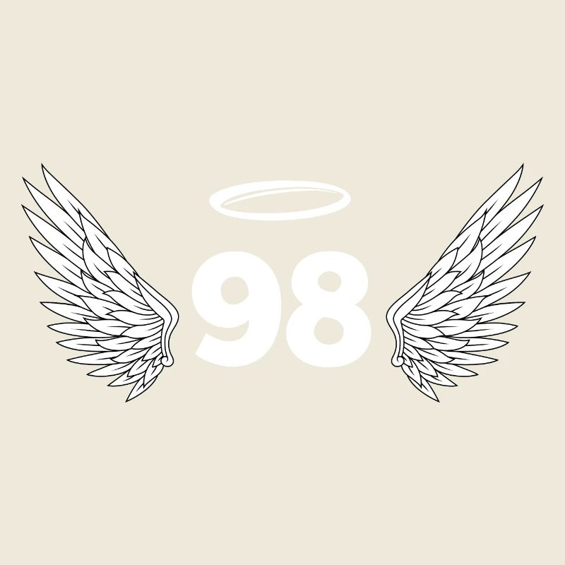 Numéro 98 ange - 98e anniversaire ailes