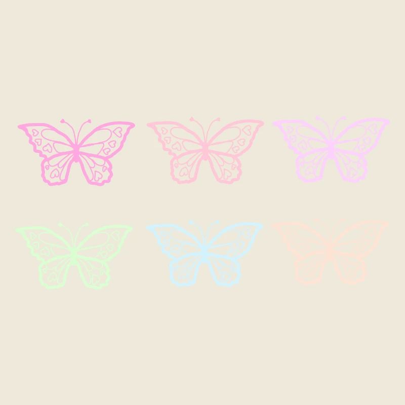 Motif Papillons mignons