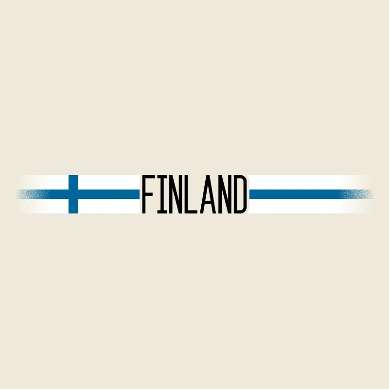 Finlande Drapeau / bannière 005 conceptions rondes