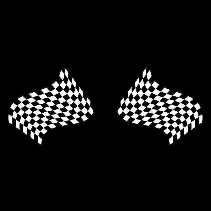 drapeau à damiers