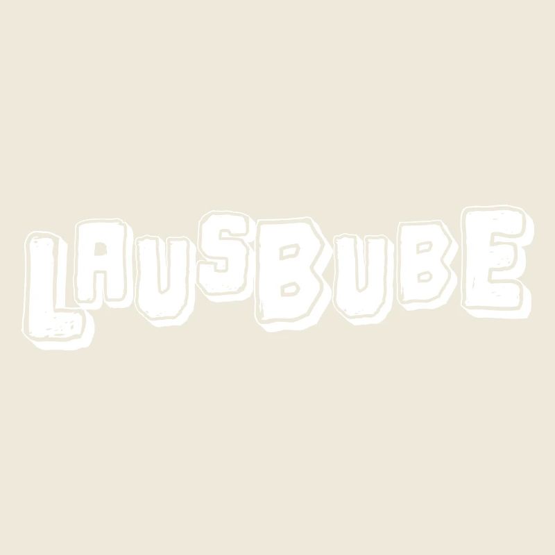 Lausbube in weiss