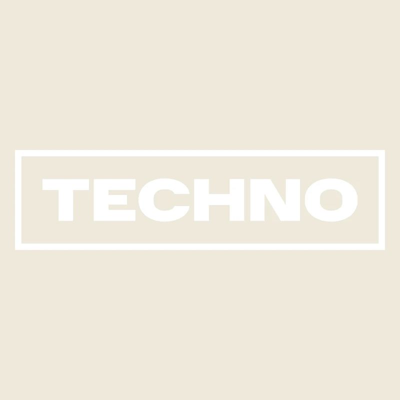 Techno-Musik-Logo-Design
