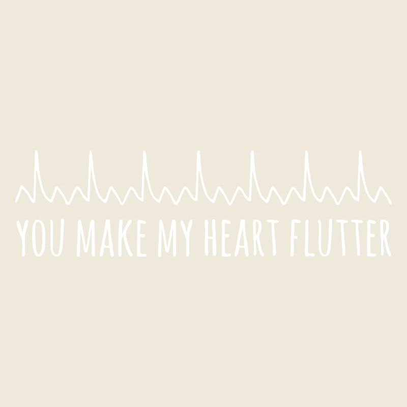 Heart Flutter Beat Tee