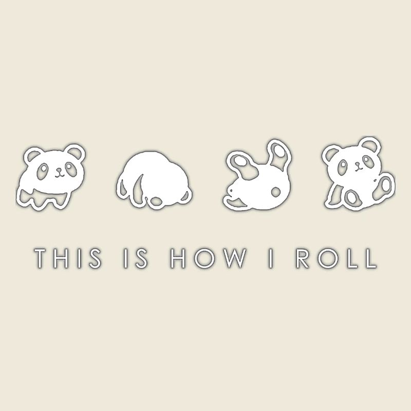So rolle ich