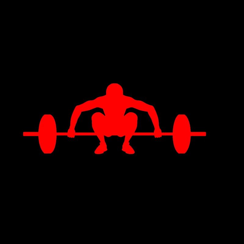 Barbell red