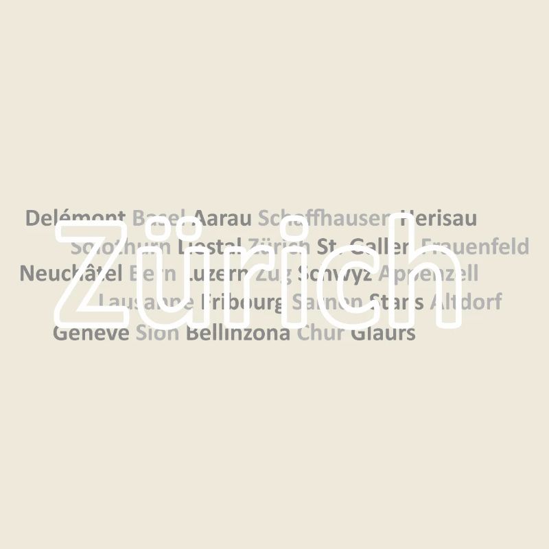 Schweizer Städte Zürich