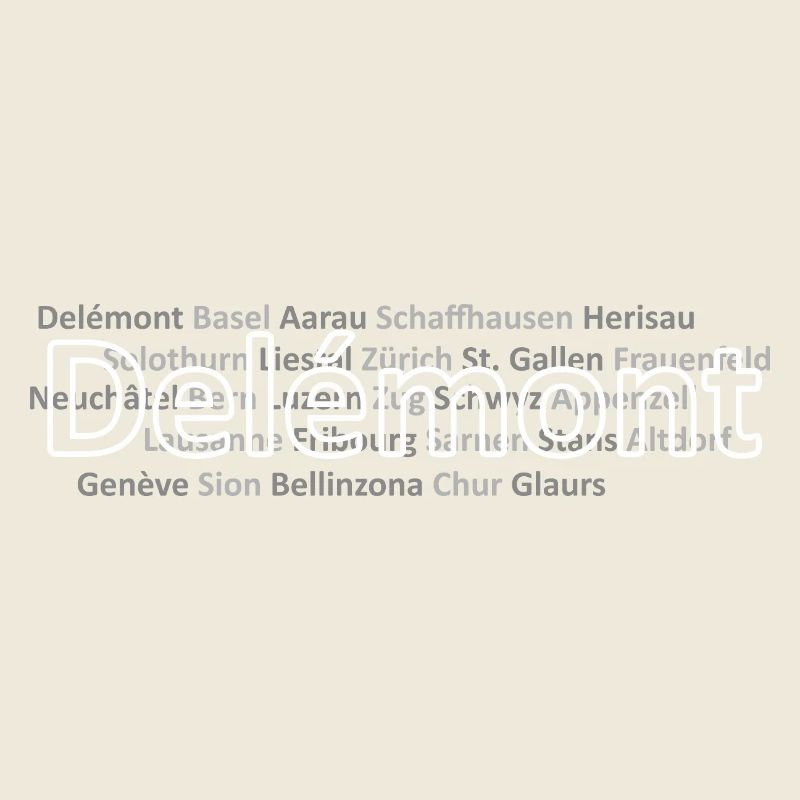 Schweizer Städte Delemont