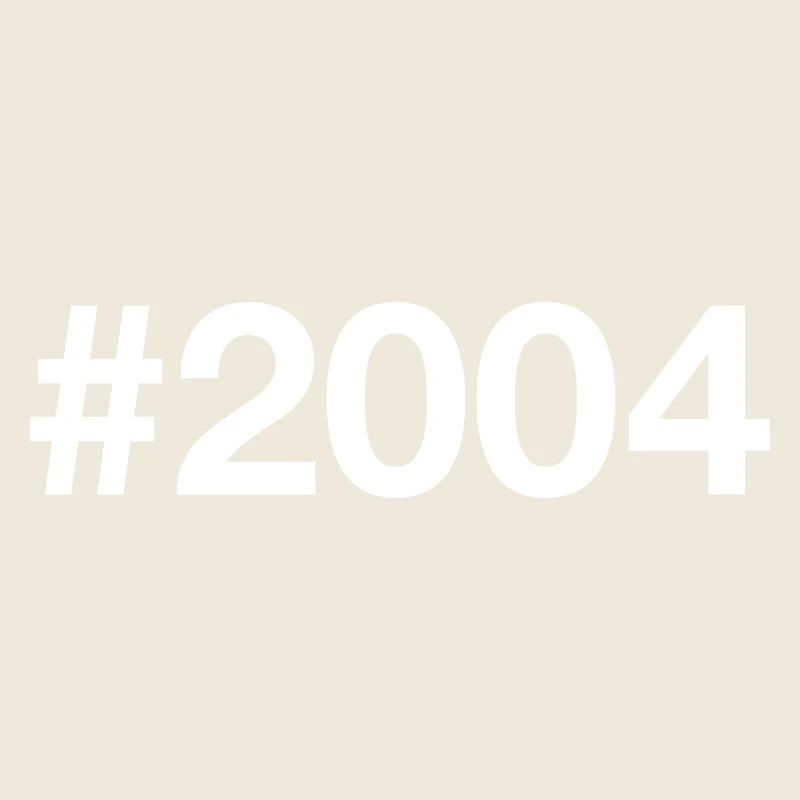 2004 Hashtag 22 ans 22e anniversaire