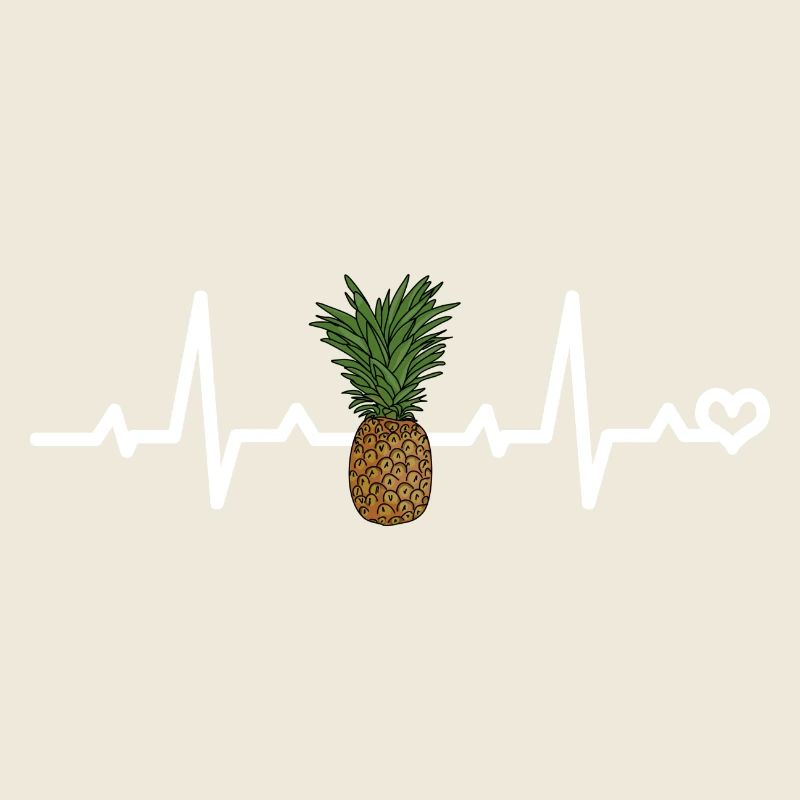 Stylish Pineapple Design - Summer Sun Beach