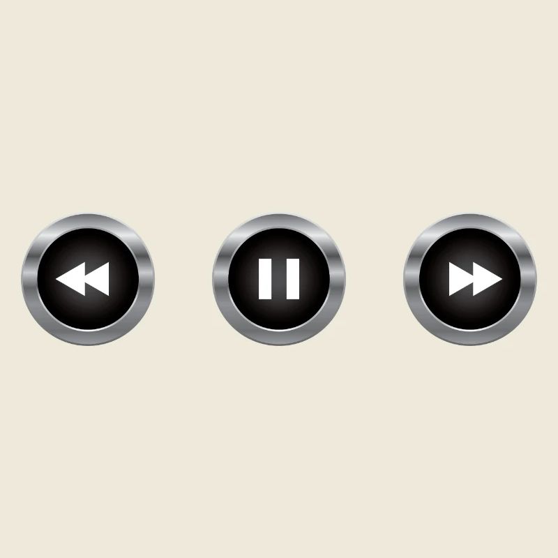 Audio control buttons