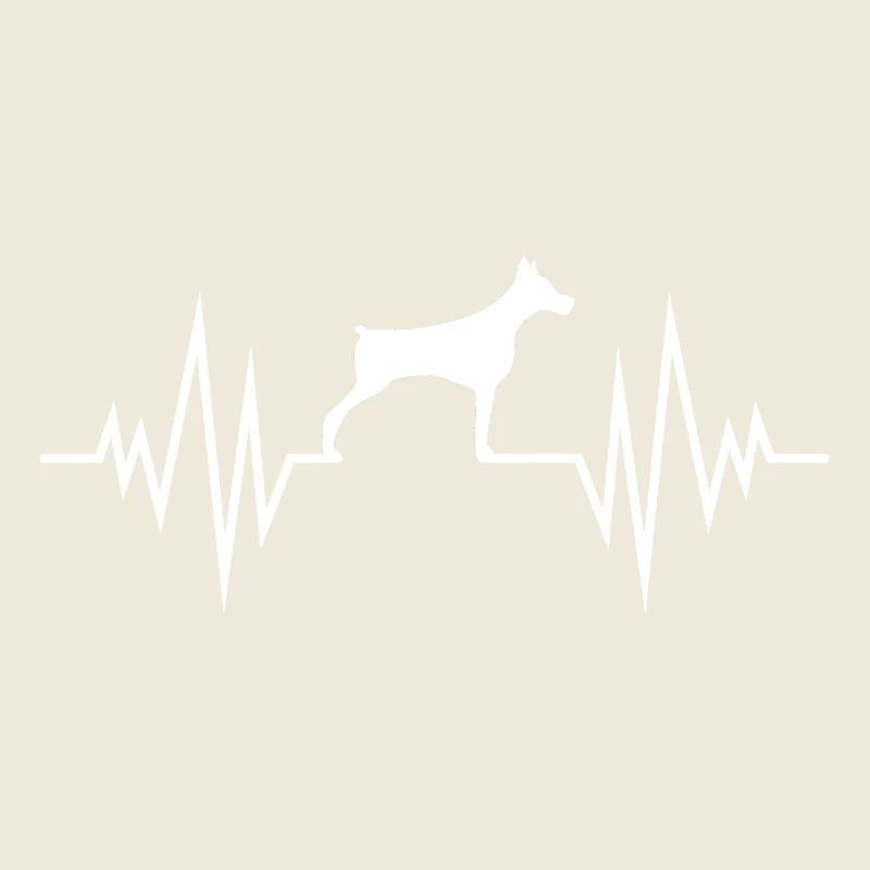 Herzschlag mit Hund