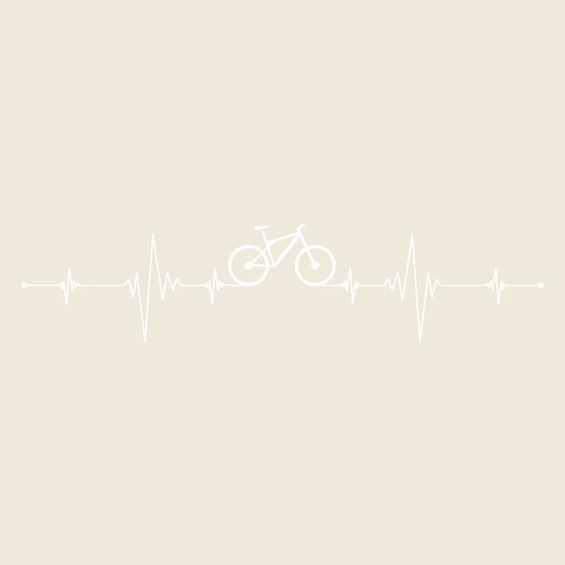 Graphique du rythme cardiaque du cycle