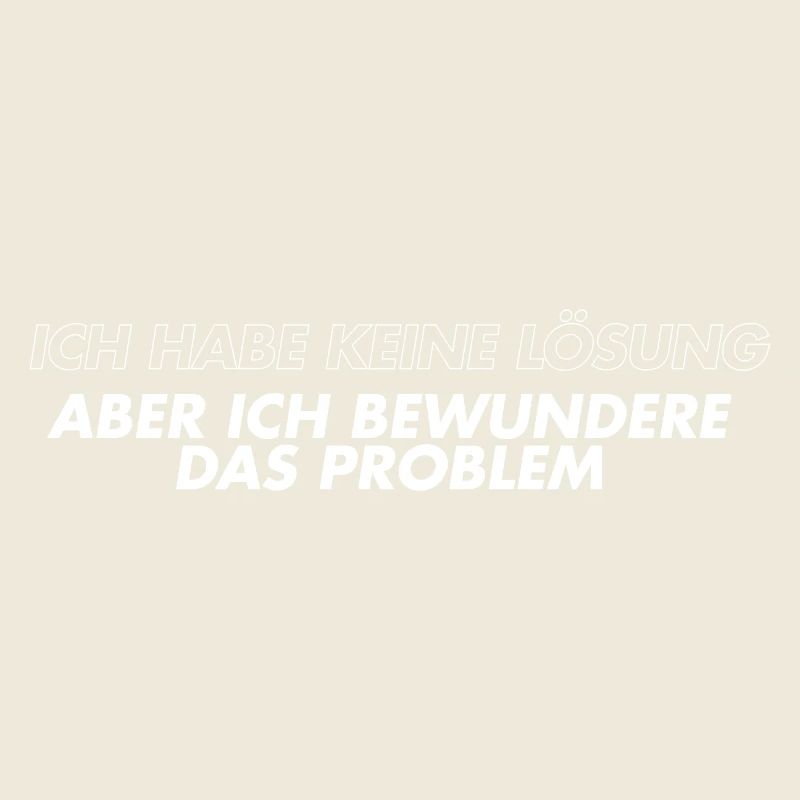 Ich bewundere das Problem 