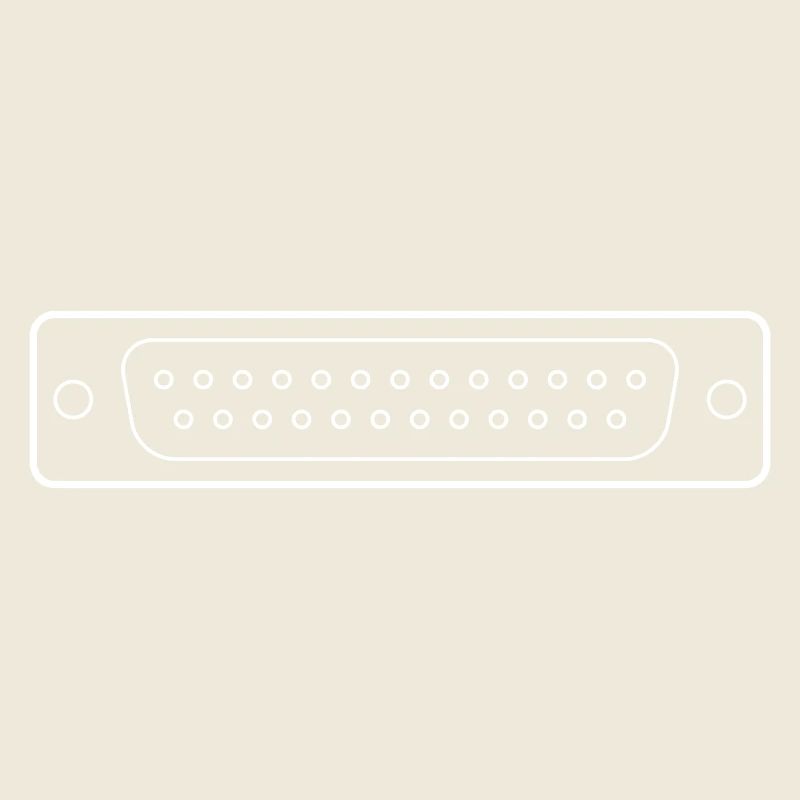 DB 25 Connector Parallel, Printer