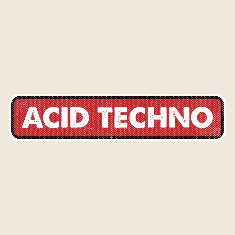 Acid Techno Neon Gitter