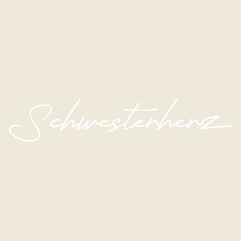 Schwesterherz white design
