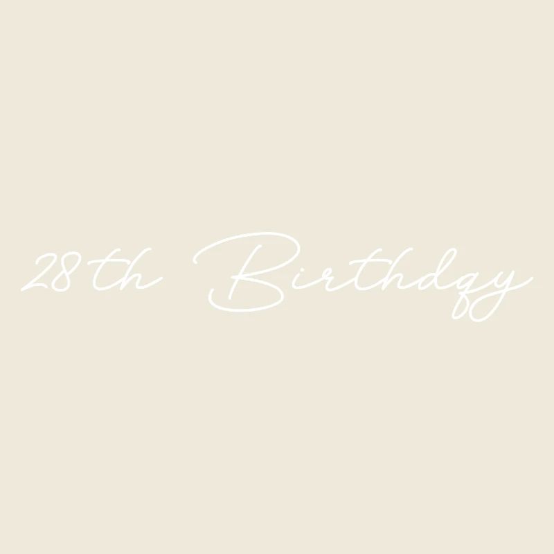 28th birthday