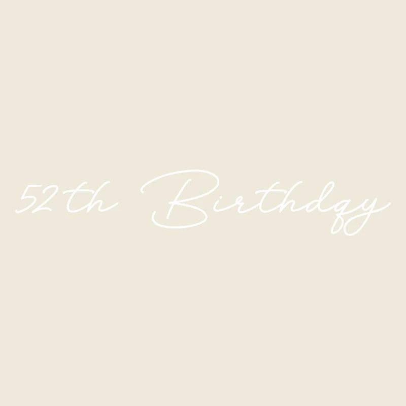 52e anniversaire