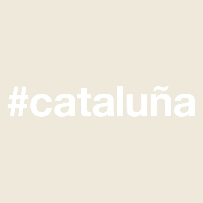 CATALUNA Catalogne Hashtag