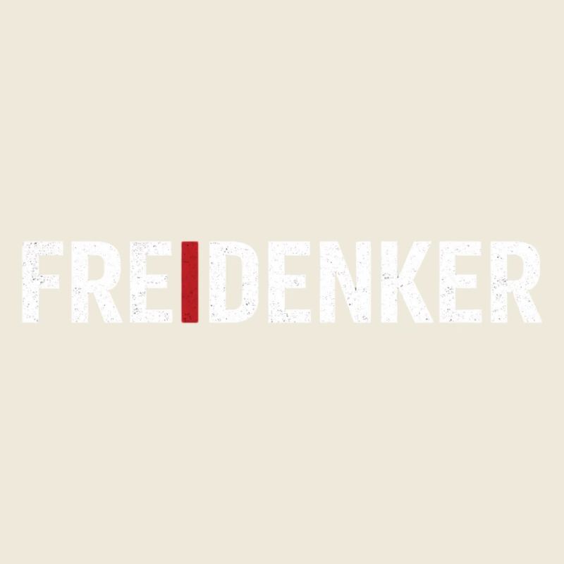 Freidenker – Starkes Typografie Statement