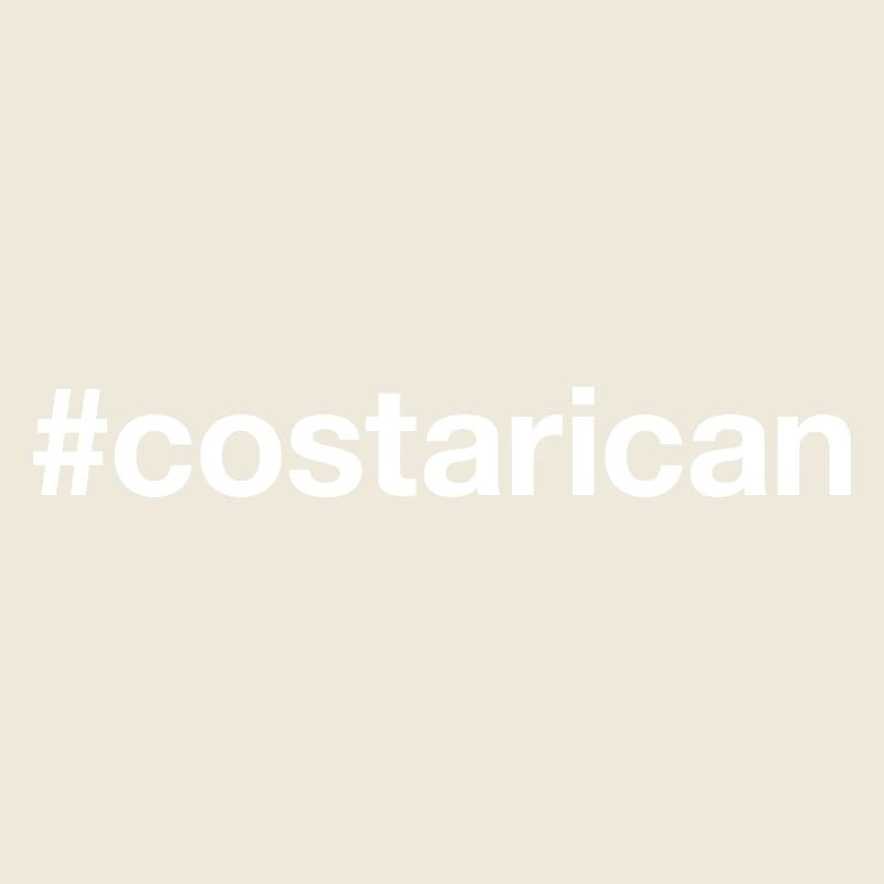 Kostarika Costa Rican Hashtag