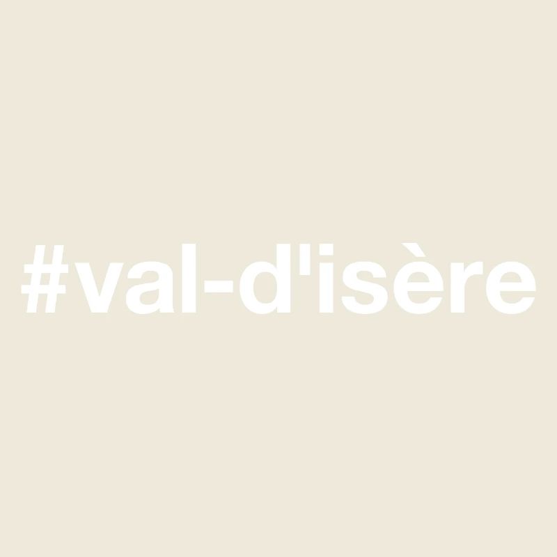 Hashtag de ski à Val-d’Isère