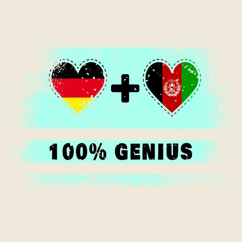 Germany and Afghanistan Genial / Gift