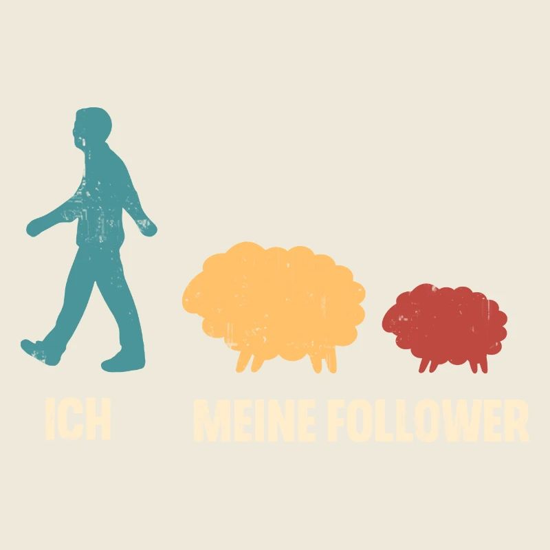 Ich Meine Follower Schaf Schafe