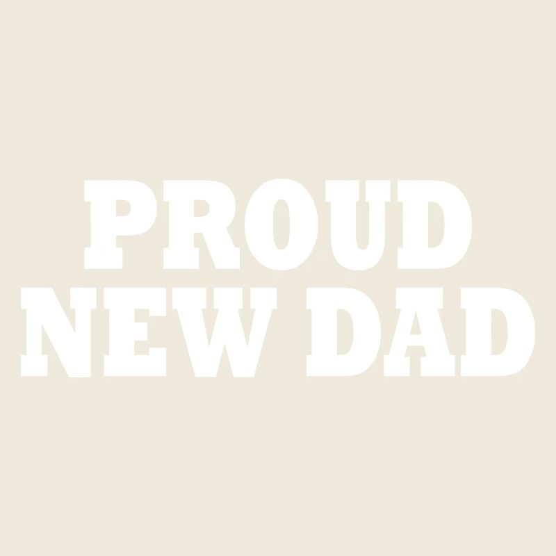 Proud new dad
