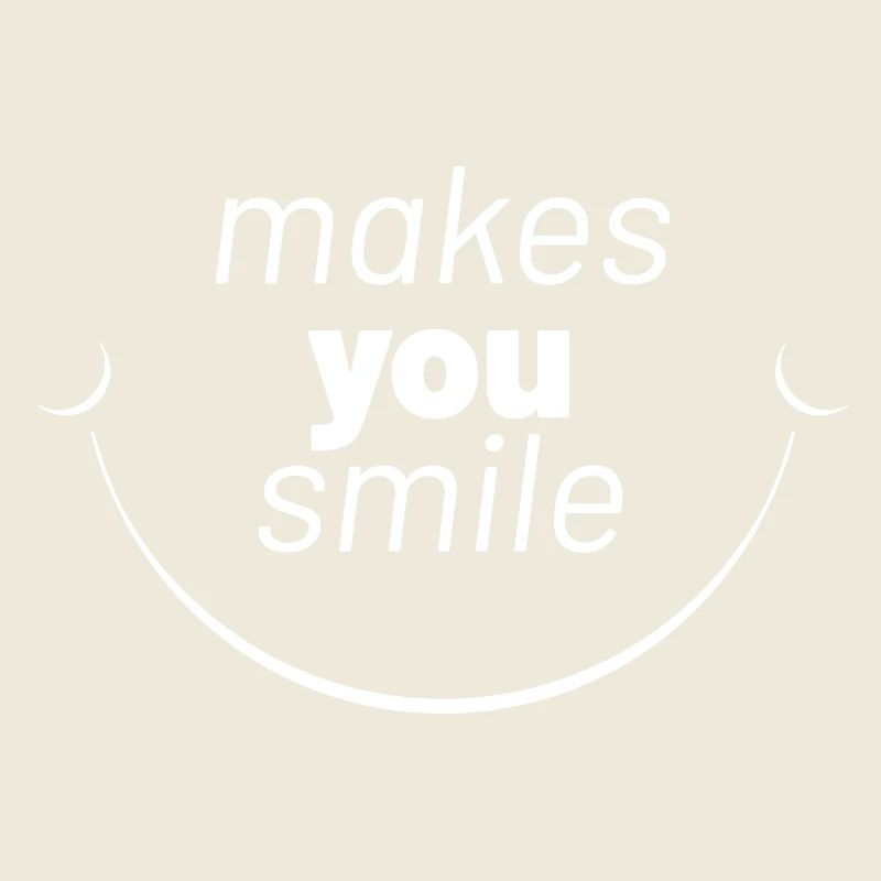 makes you smile smiling