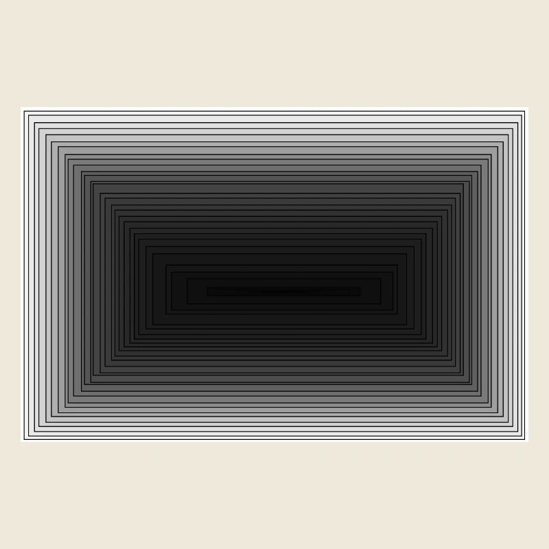 Schwarzer Grauton Tunnel Muster