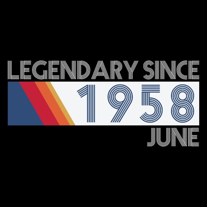 Retro SiFi Legendary since Juni 1958 - Geburtstag