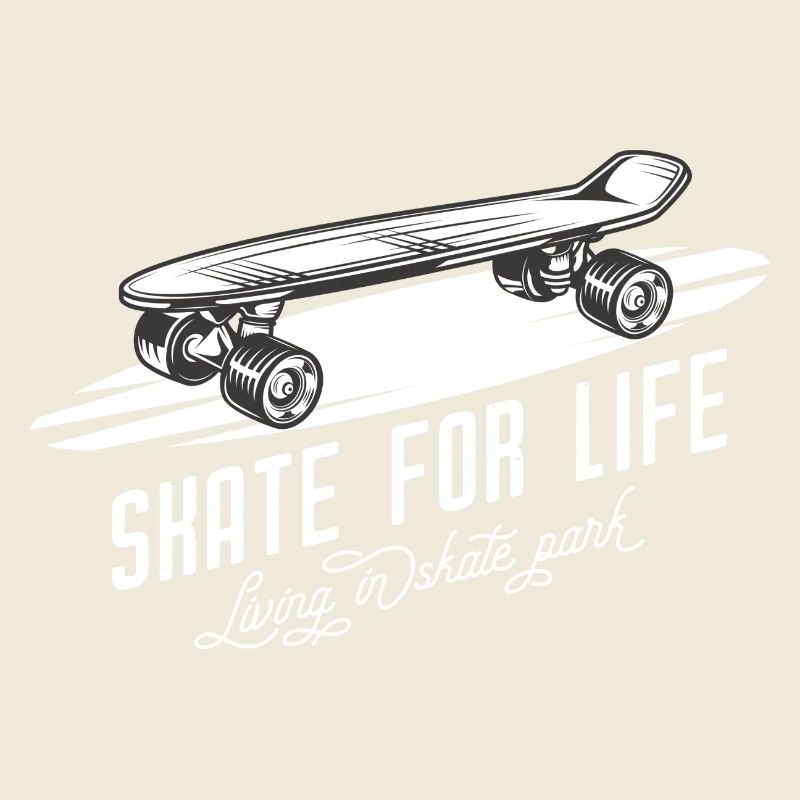 Skateboard Skate For Life Skateboarder