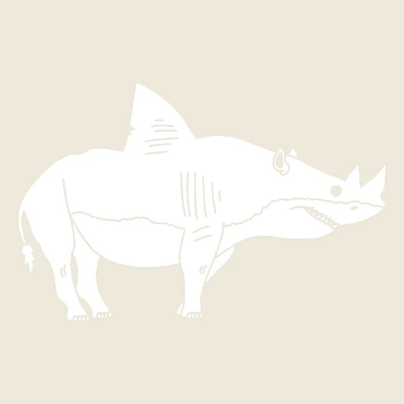 White rhinoceros shark