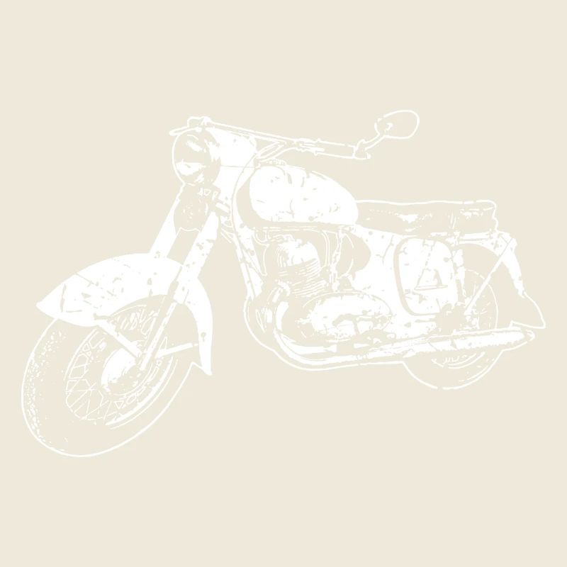 350er Oldtimer Motorrad