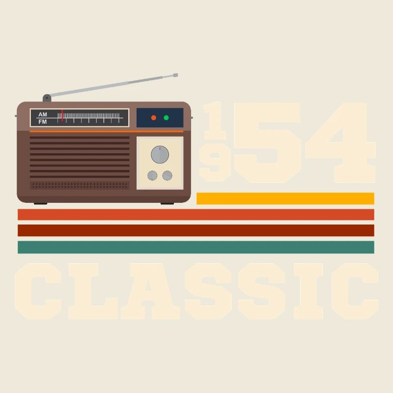 Anniversary 1954 retro classic