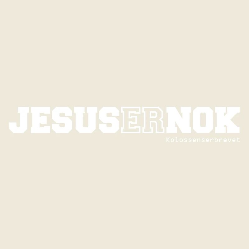 JESUS ER NOK Danish Bible Verse Verse