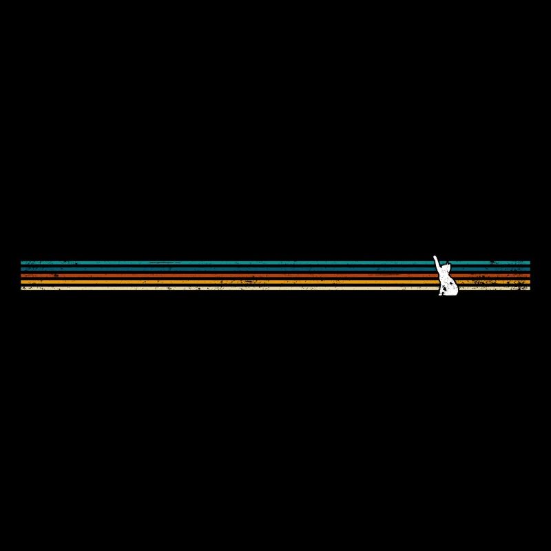 Striped Rabbit Silhouette
