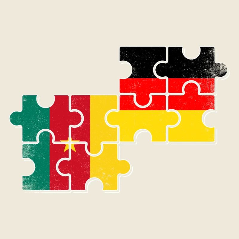 Kamerun Deutschland Flagge