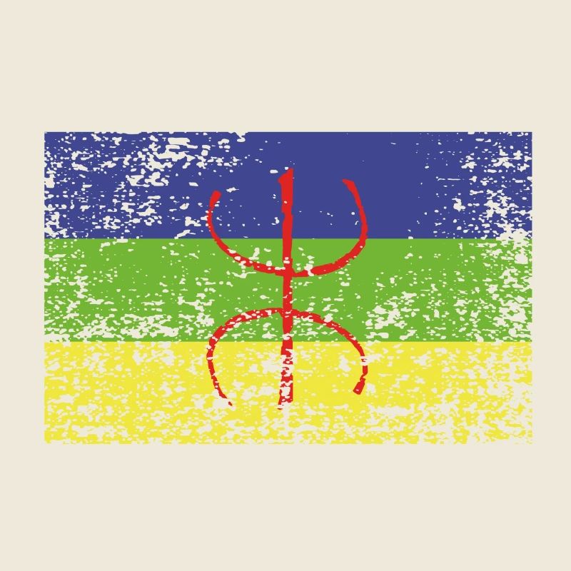 design original drapeau amazigh