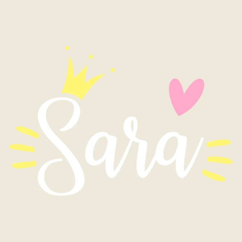 Sara Name Krone