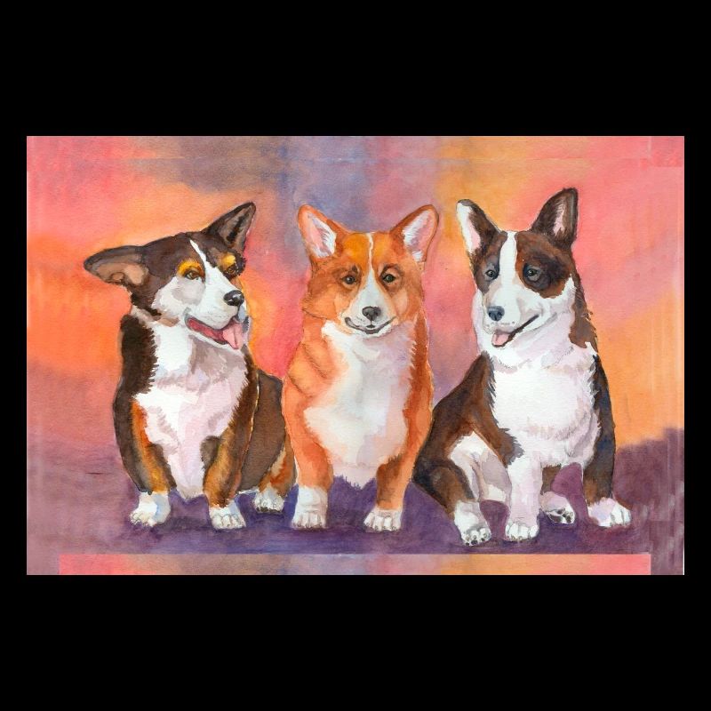 Welsh Corgies 3 Chaps