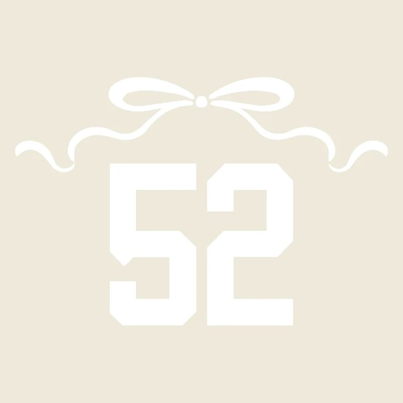 Number 52 Knot - 52nd Anniversary